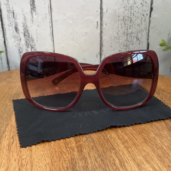 Versace Accessories - Versace Limited Edition 4224K Burgundy Sunglasses